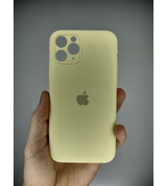 Силикон Original RoundCam Case Apple iPhone 11 Pro (51) Mellow Yellow