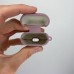 Чехол для наушников Full Silicone Case with Microfiber Apple AirPods (01) Bilberry