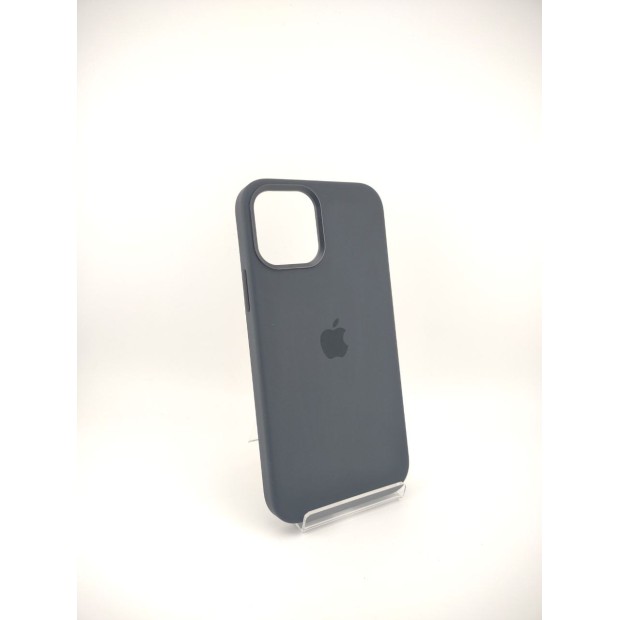Чехол Silicone Case with MagSafe Apple iPhone 12 / 12 Pro (Black)