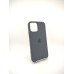 Чехол Silicone Case with MagSafe Apple iPhone 12 / 12 Pro (Black)