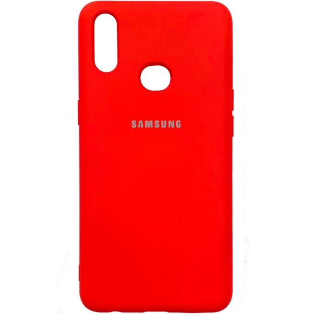 Силикон Original Case (HQ) Samsung Galaxy A10s (2019) (Красный)