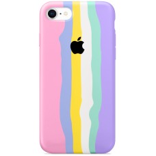 Силікон Rainbow Case Apple iPhone 7/8 / SE (2020) (Pink)