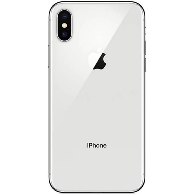 Накладка Premium Glass Case Apple iPhone X / XS (белый)