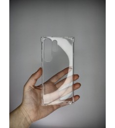 Силикон 6D Samsung Galaxy S23 Ultra (Прозрачный)