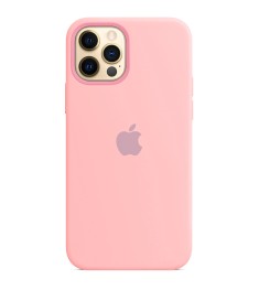 Чехол Silicone Case Apple iPhone 12 Pro Max (Rose Pink)
