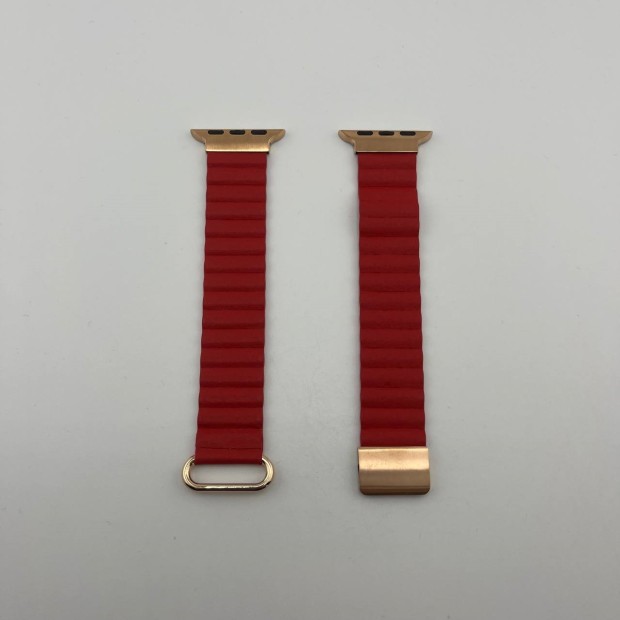 Ремешок Apple Watch Color Leather 38 / 40 / 41 mm (Red)