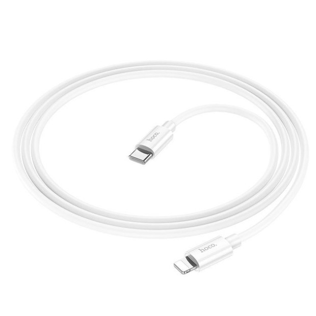 USB-кабель Hoco X87 PD 20W (1m) (Type-C to Lightning) (Белый)