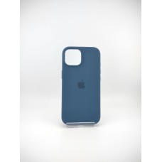 Силикон Original Round Case Apple iPhone 15 (Storm Blue)