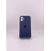 Силикон Original RoundCam Case Apple iPhone 12 Mini (09) Midnight Blue