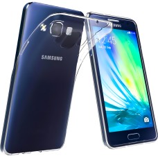 Силиконовый чехол UltraThin Samsung Galaxy A7 (2015) A700 (прозрачный)