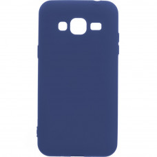 Силиконовый чехол iNavi Color Samsung Galaxy J5 (2015) J500 (темно-синий)