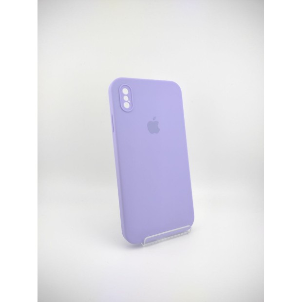 Силикон Original Square RoundCam Case Apple iPhone XS Max (43) Glycine