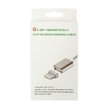 USB-кабель Clip-ON Magnetic (Type-C) (Чёрный)