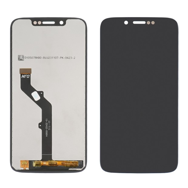 Дисплей для Motorola G7 Play (XT1952) с чёрным тачскрином