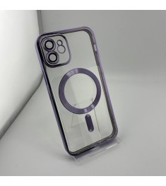 Чехол UMKU Shining with MagSafe Apple iPhone 12 (Purple)