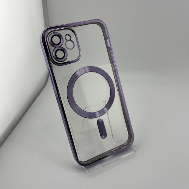 Чехол UMKU Shining with MagSafe Apple iPhone 12 (Purple)