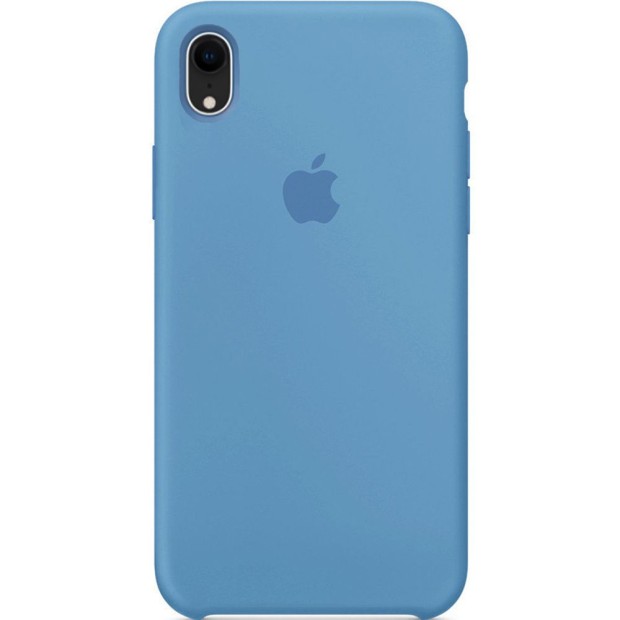 Силиконовый чехол Original Case Apple iPhone XR (45) Denim Blue