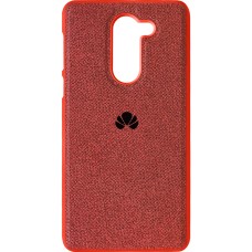 Силикон Textile Huawei Honor 6x / GR5 (2017) (Красный)