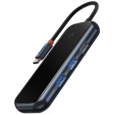 Переходник USB HUB Baseus AcmeJoy WKJZ010213 (Type-C to HDMI + 2xUSB3.0+USB2.0 + Type-C PD&D (Серый)