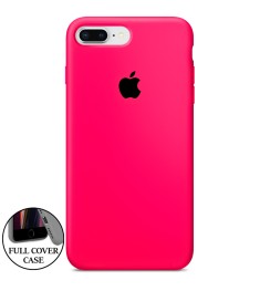 Силикон Original Round Case Apple iPhone 7 Plus / 8 Plus (31) Barbie Pink