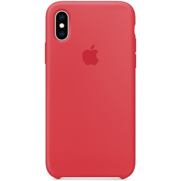 Чехол Силикон Original Case Apple iPhone X / XS (24) Camelia