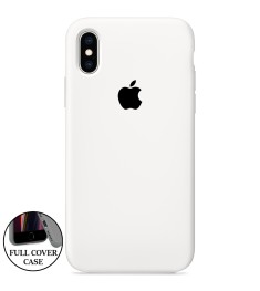 Силикон Original Round Case Apple iPhone X / XS (41) Hard White