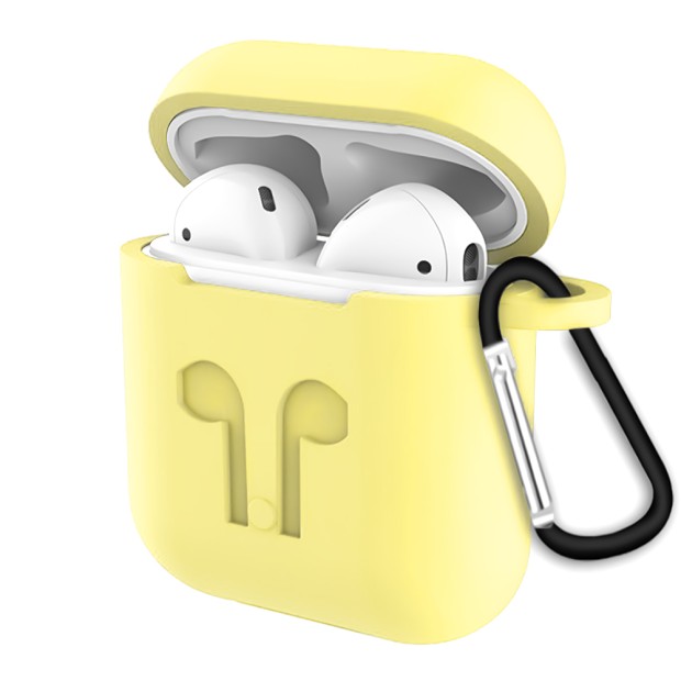 Футляр для наушников Full Silicone Case Apple AirPods (40) Flash