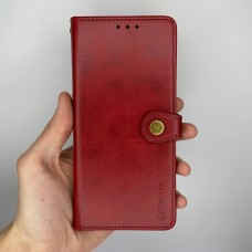 Чехол-книжка Leather Book Getman Xiaomi Poco M5 (Красный)