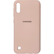 Силикон Original Case (HQ) Samsung Galaxy A10 / M10 (2019) (Пудровый)