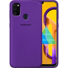 Силикон Original 360 Case Logo Samsung Galaxy M30s (2019) (Фиолетовый)
