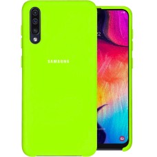 Силикон Original Case Samsung Galaxy A30s / A50 / A50s (2019) (Лайм)