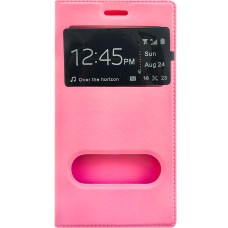 Чехол-книжка View Cover  Samsung Galaxy J1 Ace / J110 (Розовый)