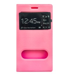 Чехол-книжка View Cover  Samsung Galaxy J1 Ace / J110 (Розовый)