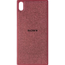 Силикон Textile Sony Xperia XA1 Ultra G3212 (Бордовый)