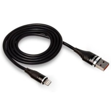 USB-кабель Walker C735 (2m) (Lightning) (Чёрный)