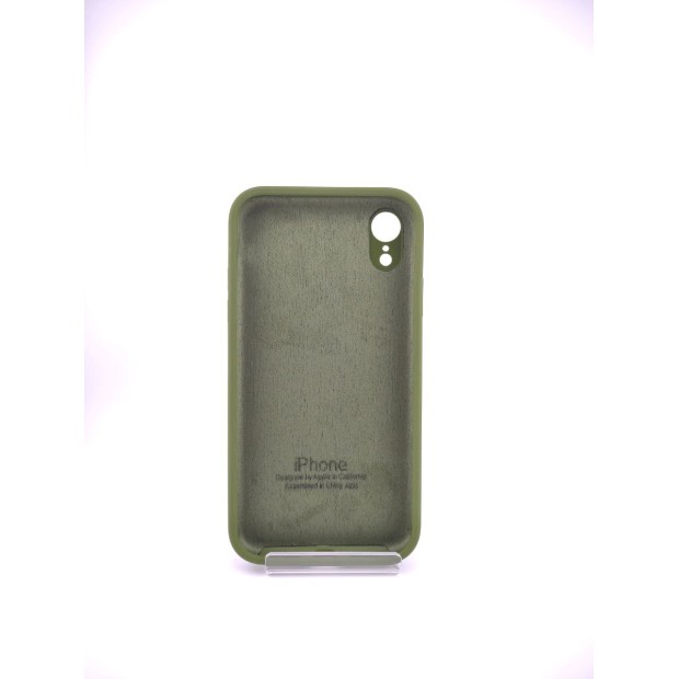 Силикон Original Square RoundCam Case Apple iPhone XR (46) Deep Green