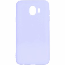 Силиконовый чехол iNavi Color Samsung Galaxy J4 (2018) J400 (фиолетовый)