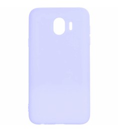 Силиконовый чехол iNavi Color Samsung Galaxy J4 (2018) J400 (фиолетовый)