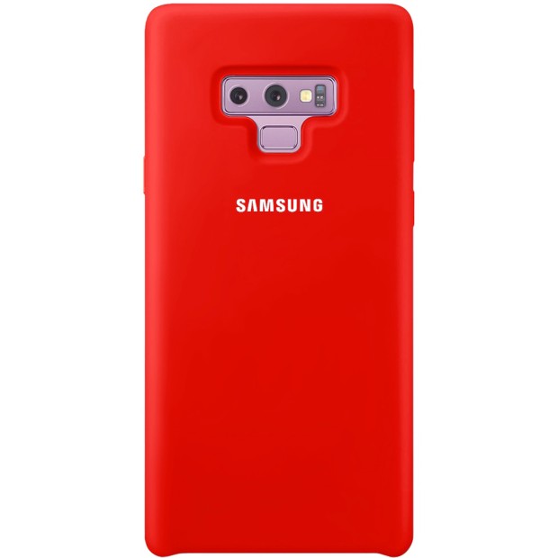 Силикон Original Case HQ Samsung Galaxy Note 9 (Красный)