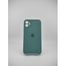Силикон Original Square RoundCam Case Apple iPhone 11 (55) Blackish Green