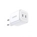 СЗУ-адаптер UGREEN CD294 Nexode 45W QC4.0 (2Type-C) (White)