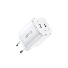 СЗУ-адаптер UGREEN CD294 Nexode 45W QC4.0 (2Type-C) (White)