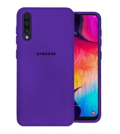 Силиконовый чехол Original Case (HQ) Samsung Galaxy A30s / A50 / A50s (2019) (Фи..