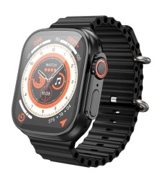 Смарт-часы Hoco Y12 Ultra Smart Watch (Call version) Black