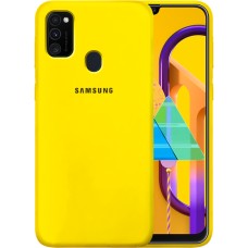 Силикон Original 360 Case Logo Samsung Galaxy M30s (2019) (Жёлтый)