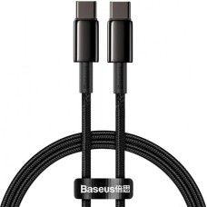 USB-кабель Baseus Tungsten Gold 240W (1m) (Type-C to Type-C) (Чёрный) CAWJ040001