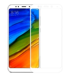 Защитное стекло 3D Xiaomi Redmi 5 Plus White