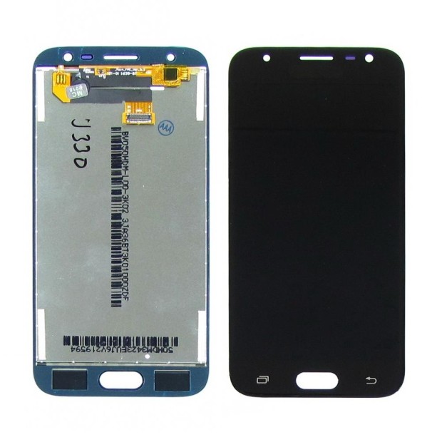Дисплей для Samsung J330 Galaxy J3 (2017) с черным тачскрином