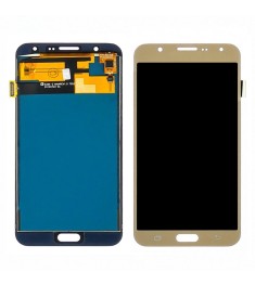Дисплей для Samsung J700 Galaxy J7 с золотистым тачскрином, с регулируемой подсв..
