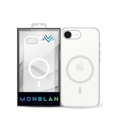 Накладка Monblan Matte Magsafe Apple iPhone 16e (Прозрачный)
